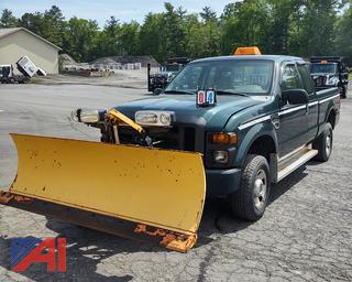 (#4) 2008 Ford F250 Super Duty Pickup Truck with Plow